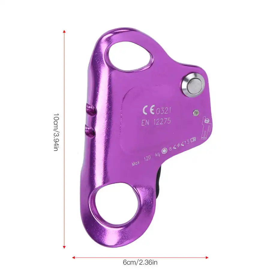 

7075 Aviation Aluminum Outdoor Rock Climbing Ascender Mountaineering Anti-Fall Riser Equipment Climbing Tools