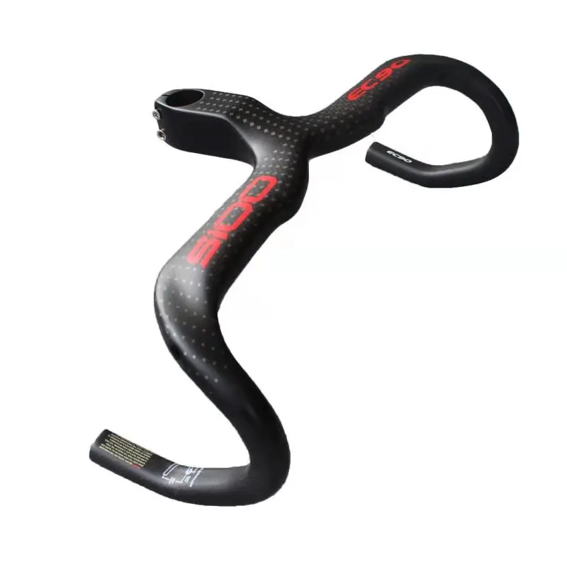 Продажа Цельная ручка из углеродного волокна, дорожная интегрированная ручка, цельный руль, руль из углеродного волокна, велосипедная ручка