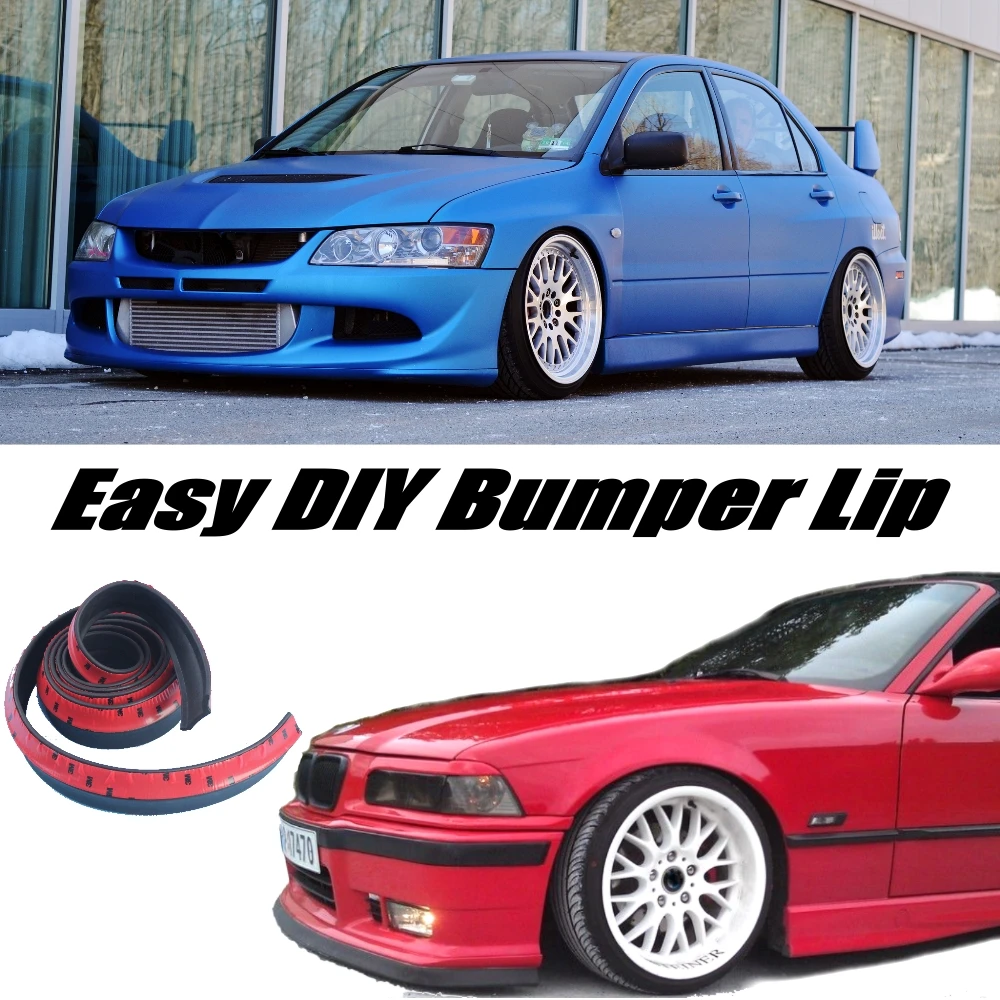 Бампер для губ Mitsubishi Lancer evoltion EVO/Передняя юбка дефлектор спойлер тюнинга