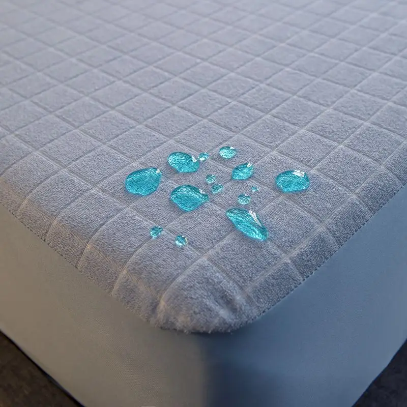 Чехол для кровати из махровой ткани стеганый чехол матраса водонепроницаемый с