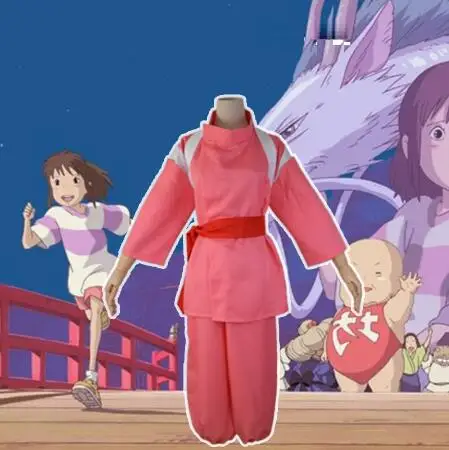 Anime Movie Spirited Away No Face Man Cosplay Costume Full Set Halloween party cosplay chihiro &amp haku gift outfit suit |