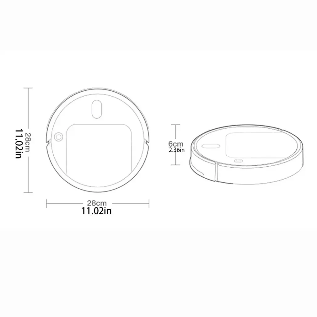 

Robot Vacuum Cleaner Automatic Sweeping Vacuuming Mop Sweeper Vacuum Cleaner Floor Dirt Dust Auto Robot Cleaner