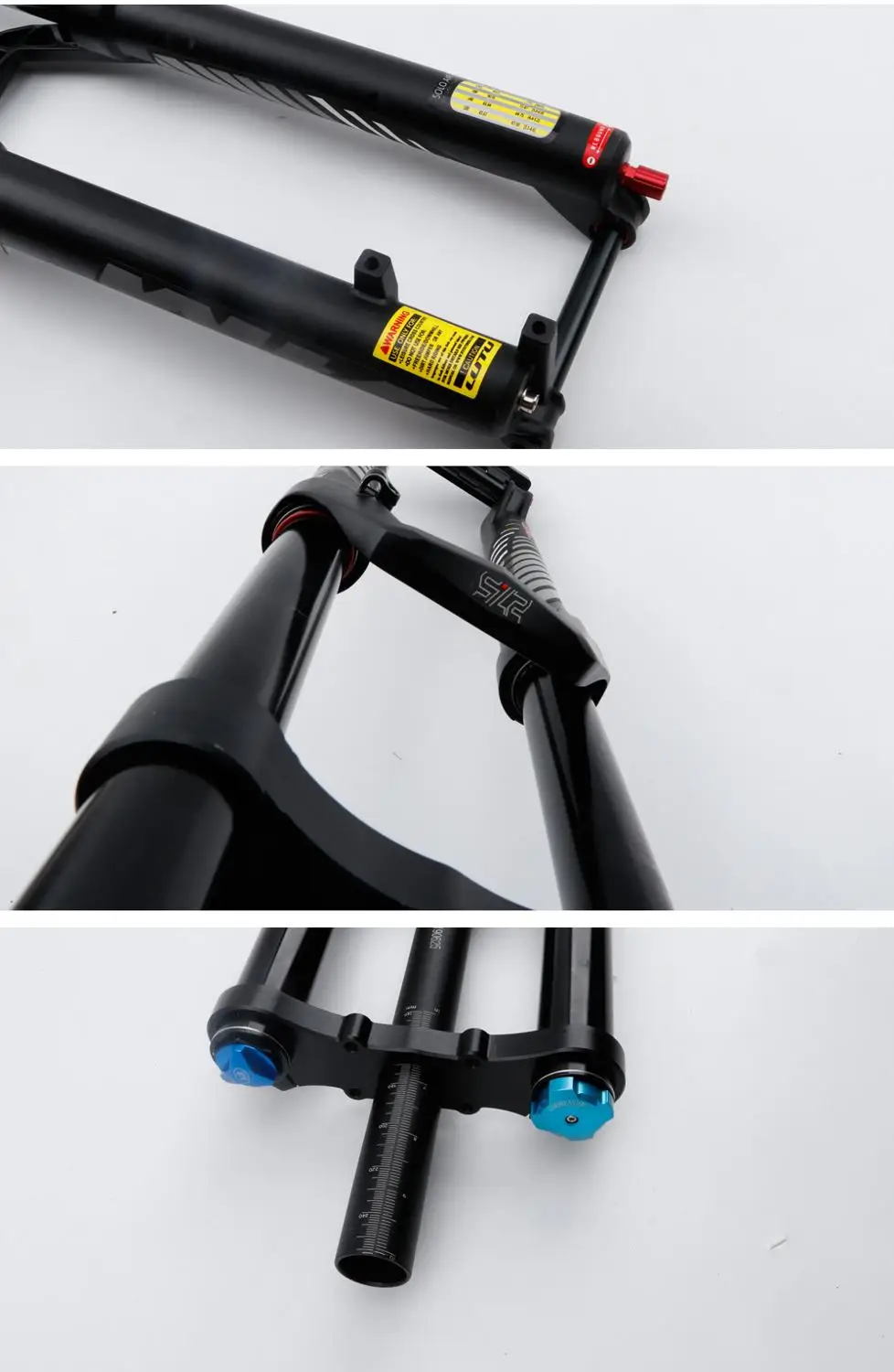 Двойные плечевые вилки МТБ передняя вилка для горных велосипедов воздуха 27 5 29er 15