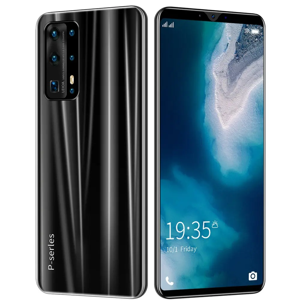 

P40 Smart Phone 5 Inch 3G Large Screen Mobile Phone 512Mb Ram High Capacity Real Fingerprint Face Unlock Phones