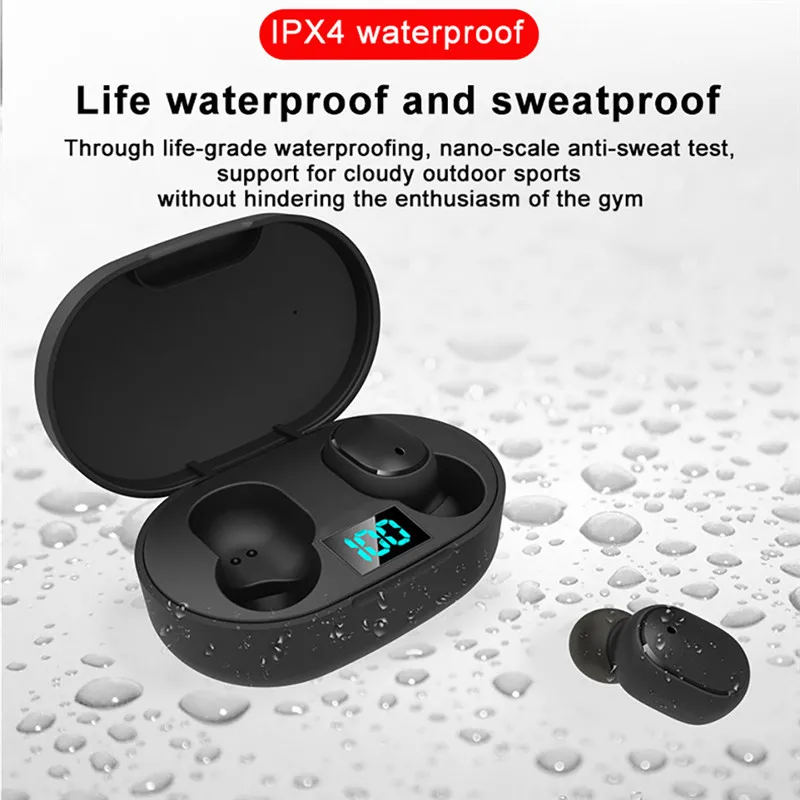 Беспроводные наушники Bluetooth 5 0 гарнитура HIFI мини с сенсорным экраном спортивные
