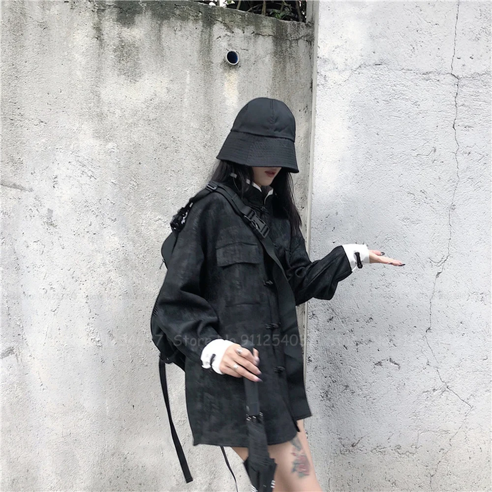 Парная черная Повседневная Блузка в китайском стиле чонсам футболка кунг-фу