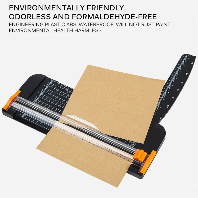 Точный бумажный резак A4 триммер для бумаги портативный Гильотинный режущий