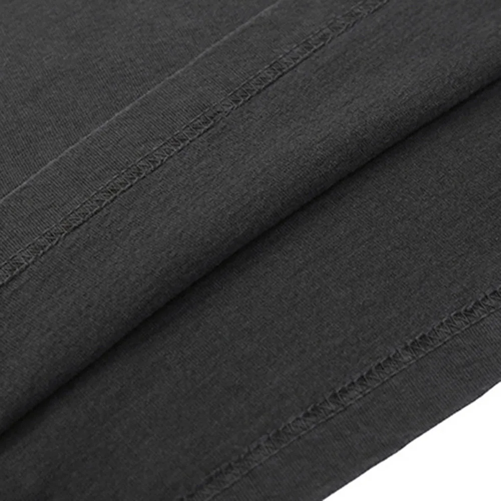 

2021 Western Style T-shirt Summer Fashion Loose Casual Hip Hop Rock Printing Simple Designer Round Neck Summer