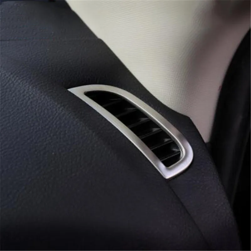 2 шт./компл. интерьерный чехол из нержавеющей стали с отделкой вентиляционного