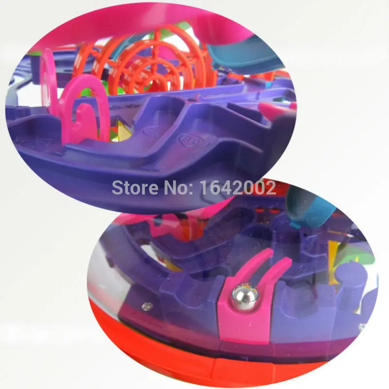 3D шар-лабиринт 138 шагов а |