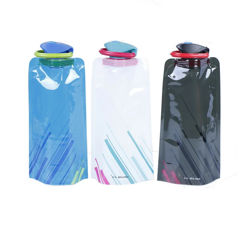 HOT Portable Collapsible Compression Kettle Water Bag Outdoor Sports Reusable Bottles HV99 | Спорт и развлечения
