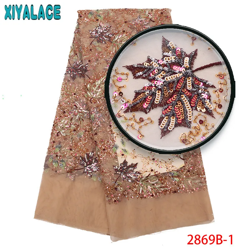 Кружевная ткань с блестками в африканском стиле 2019 высокого качества кружева