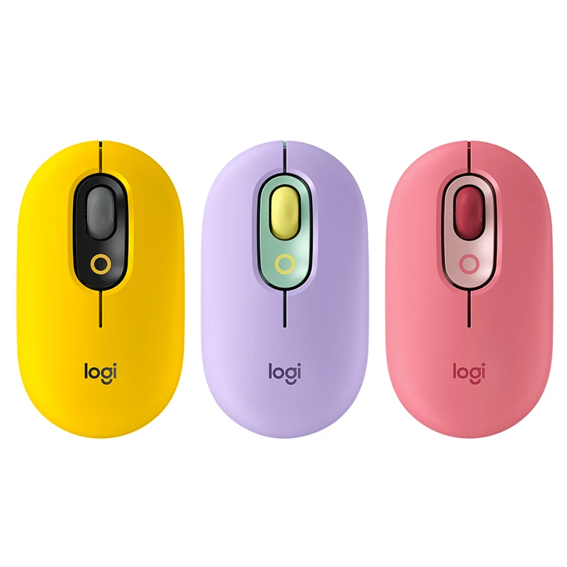 Мышь Logitech POP Беспроводная Бесшумная Bluetooth высокая точность | Компьютеры и офис