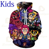 childrens wear kids hoodies shooting game 3d print hoodie sweatshirt boys girls harajuku long sleeve jacket coat teen clothes
