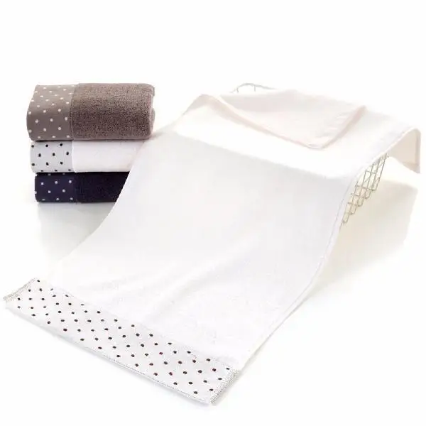 J 26 32-strands Plain Colour Cotton Water-absorbing Bathroom Towel for Bath Beach-30 |