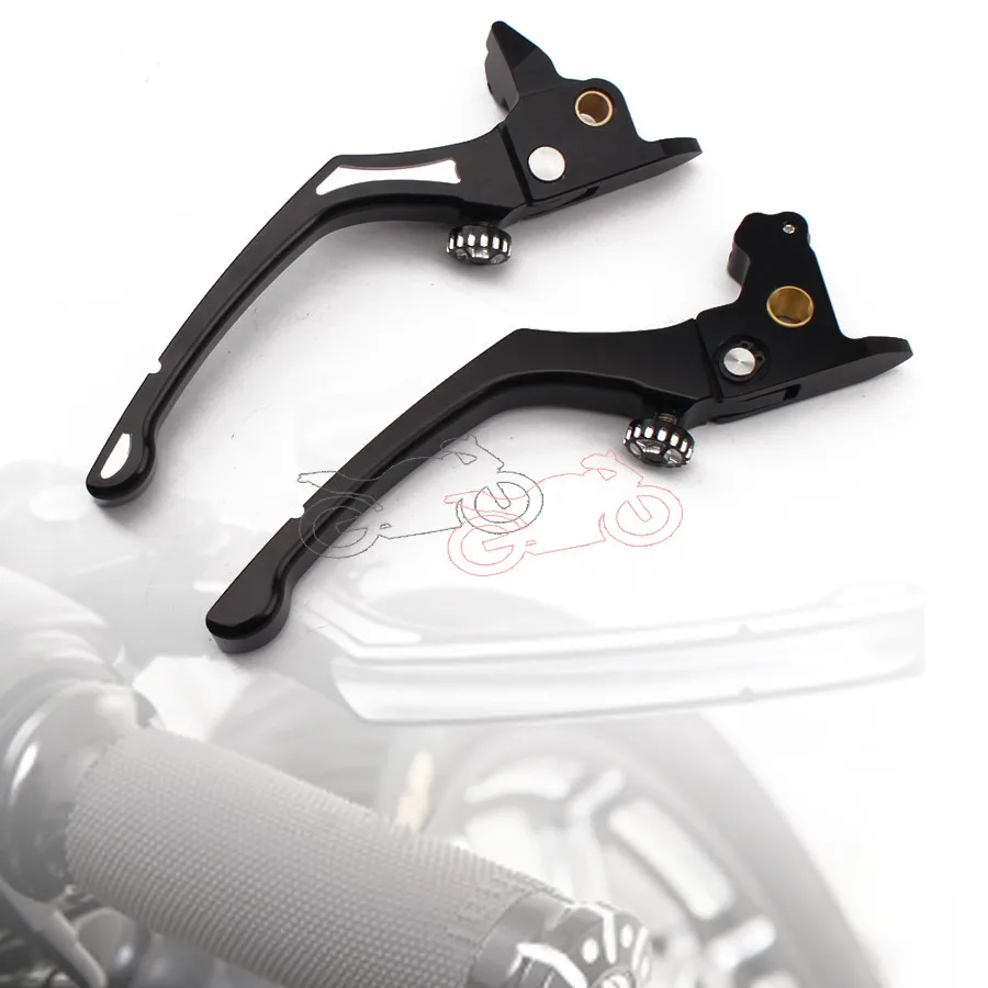 Черный Алюминиевый Регулятор тормозной муфты мотоцикла левый и правый рычаг