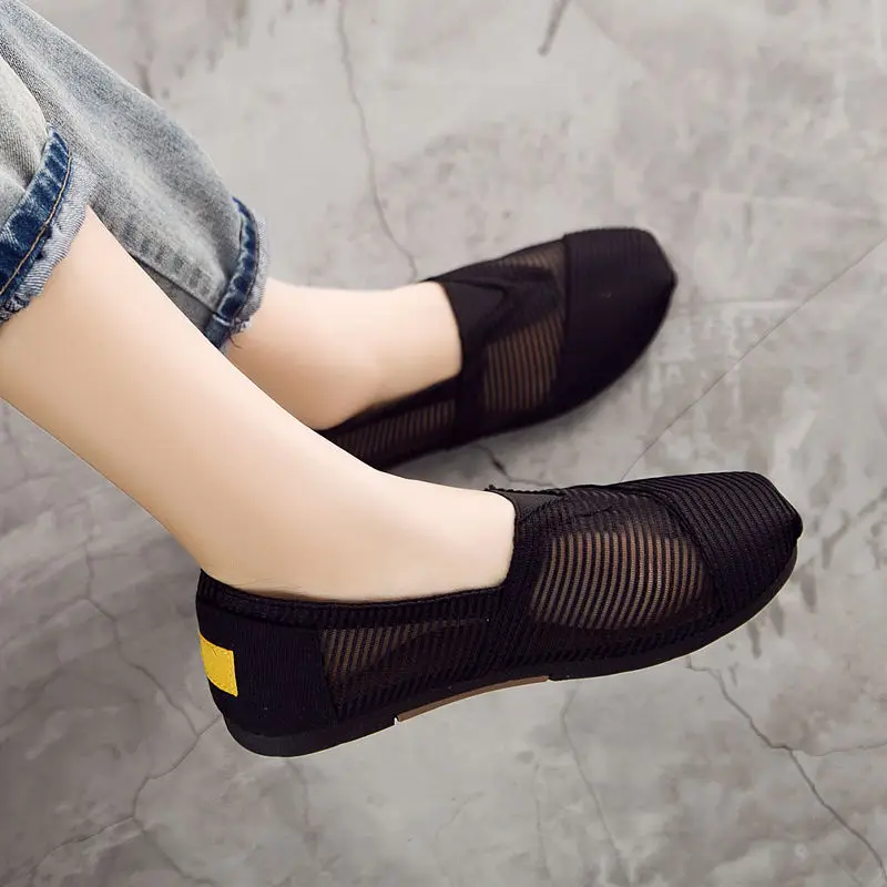 Women Casual Boat Shoes Ladies Slip On Ballet Flats Comfy Soft Zapatos Mujer Red Black Walking Footwear 2021 Spring New Loafers