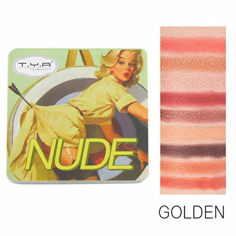 TYA 2019 матовые тени для век Палитра натуральные Минеральные Профессиональные Тени