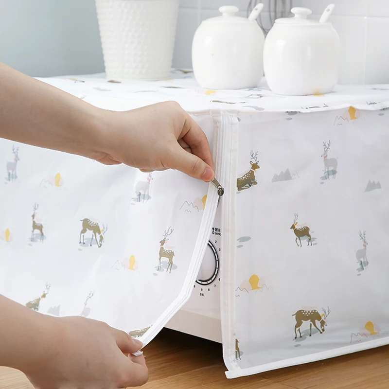 

Waterproof Grease Proofing Storage Bag Kitchen Accessories Oil Dust Covers Microwave Cover Microwave Oven Hood Microwave Cover