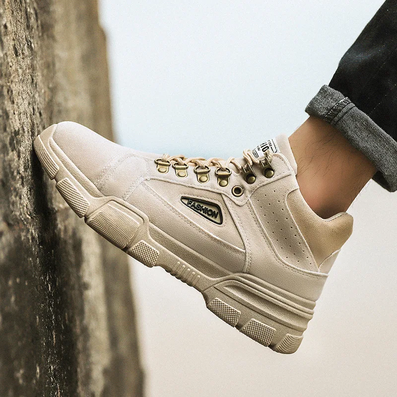 Обувь мужские ботинки кожаные Martens сезон осень-зима мотоциклетные ботильоны