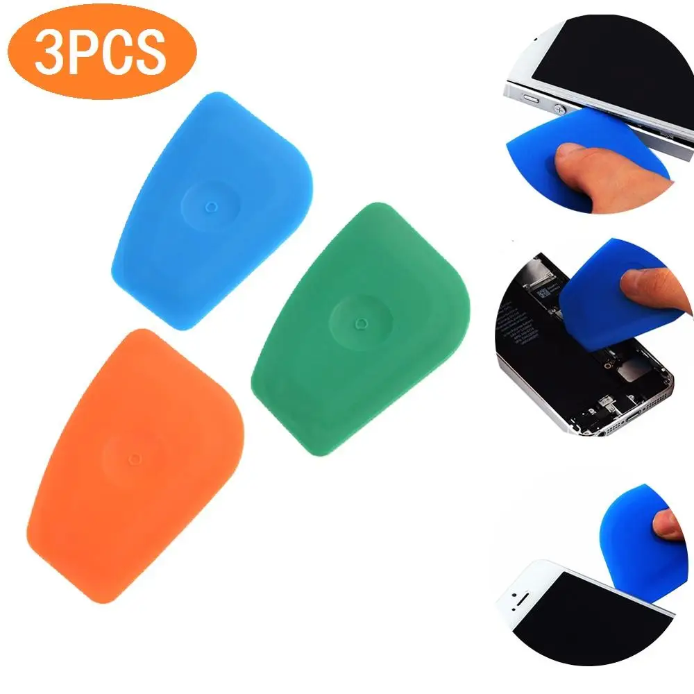 

3pcs/set Plastic Pry Card Safe Opener Mobile Phone Repair LCD Screen Back Housing Battery Disassemble Tool Plastic Pry Openers