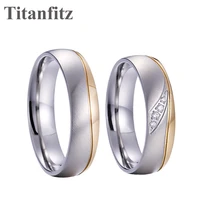 high quality male and female bridal wedding ring set love alliances anniversary marriage rings for men and women