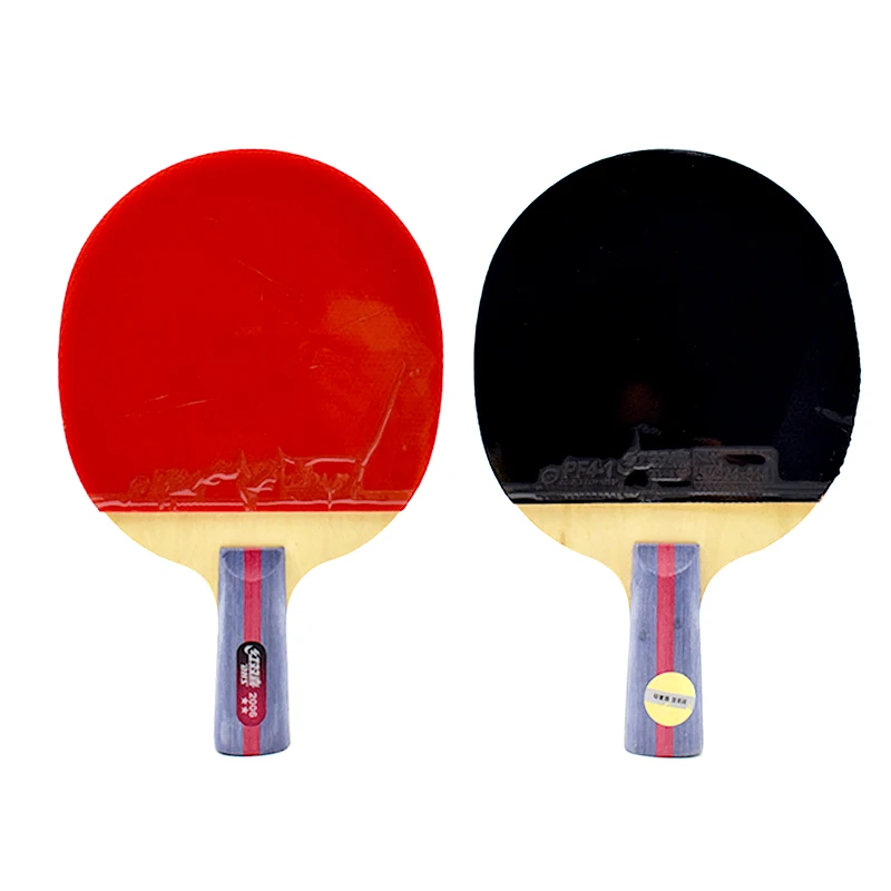 

Double Happiness Two-Star Table Tennis Racket Training A Single Table Tennis Racket Straight Grip and Horizontal Grip Set