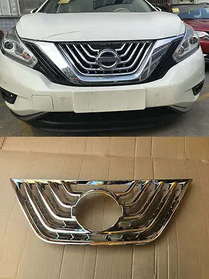 

Front Grille Cover Trim fit for Nissan Murano Molding Cover Grilles 2015-2017