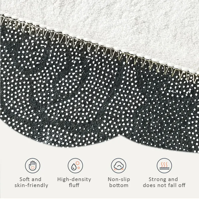 Абсорбирующий коврик в скандинавском стиле шахматный напольный для ванной