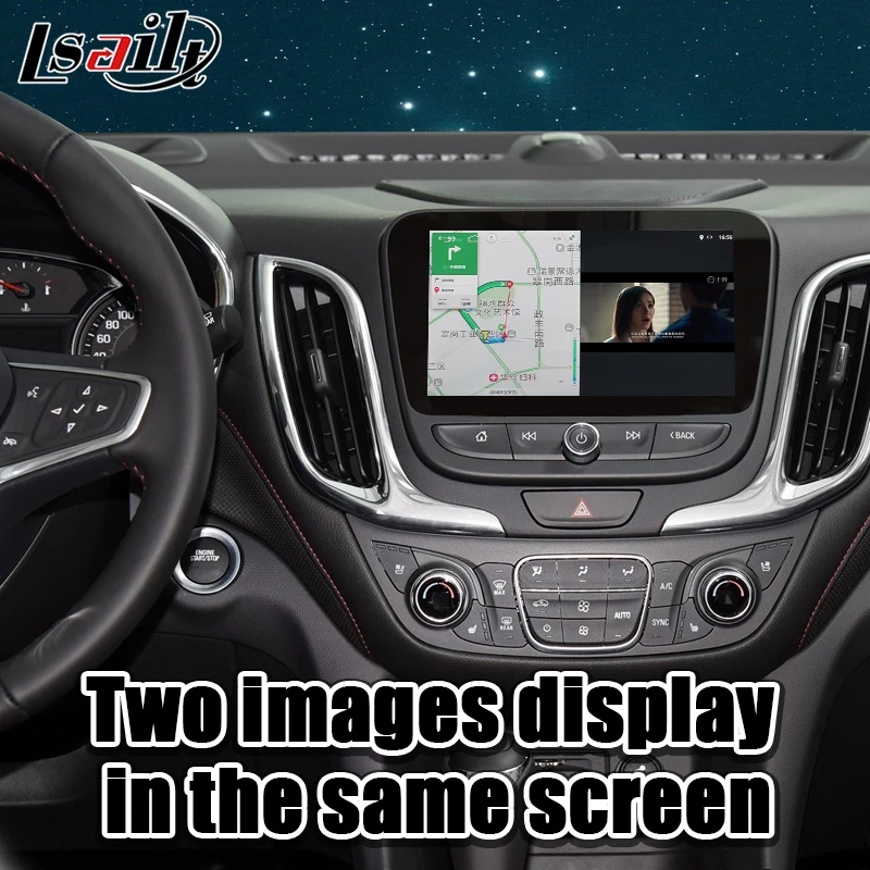 Видеоинтерфейс Lsailt CarPlay/Android для Chevrolet 2014 2019 года с GPS навигацией YouTube Netflix Equinox|android