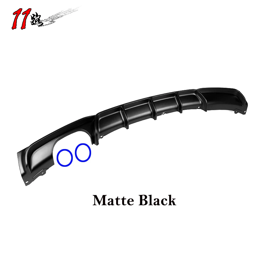 

F30 F31 M Package MP ABS Gloss Black Matte Black Rear Car Bumper Strip Diffuser Auto Body Kit