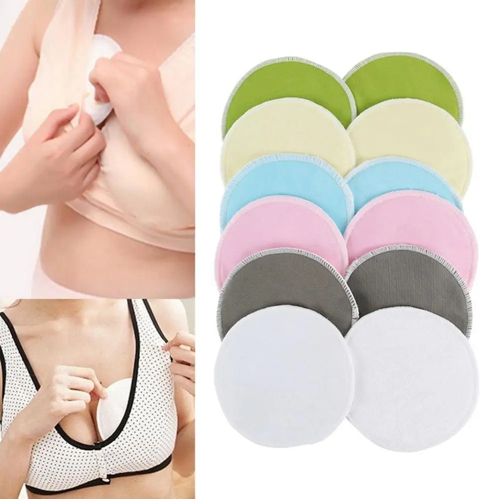 

1 pair of anti-galactorrhea pad bamboo fiber galactorrhea paste postpartum breastfeeding pad nursing cover anti-galactorrhea bra
