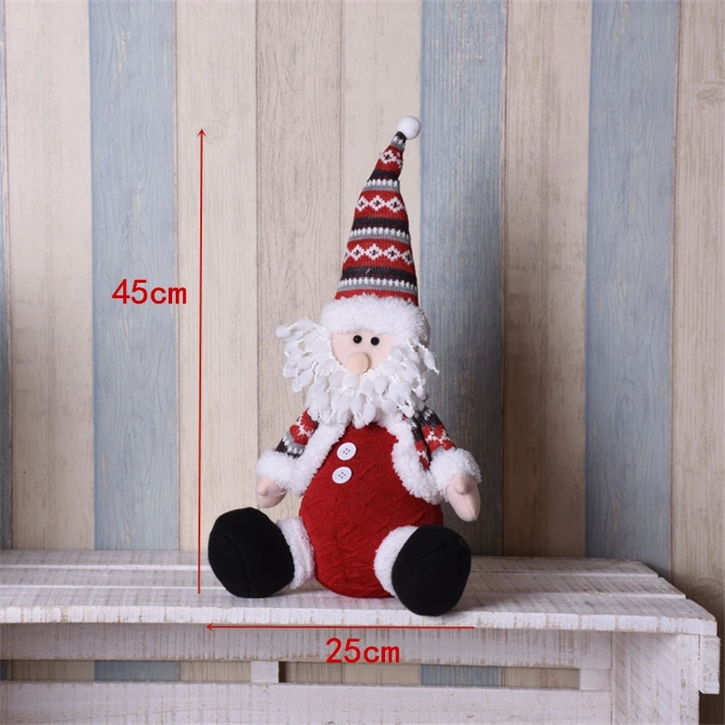 Santa Claus SDZS249 Фигурки Санта-Клауса, куклы, рождественские украшения для дома, рождественские украшения, рождественские украшения для сада, год - Цвет: Santa Claus SDZS249