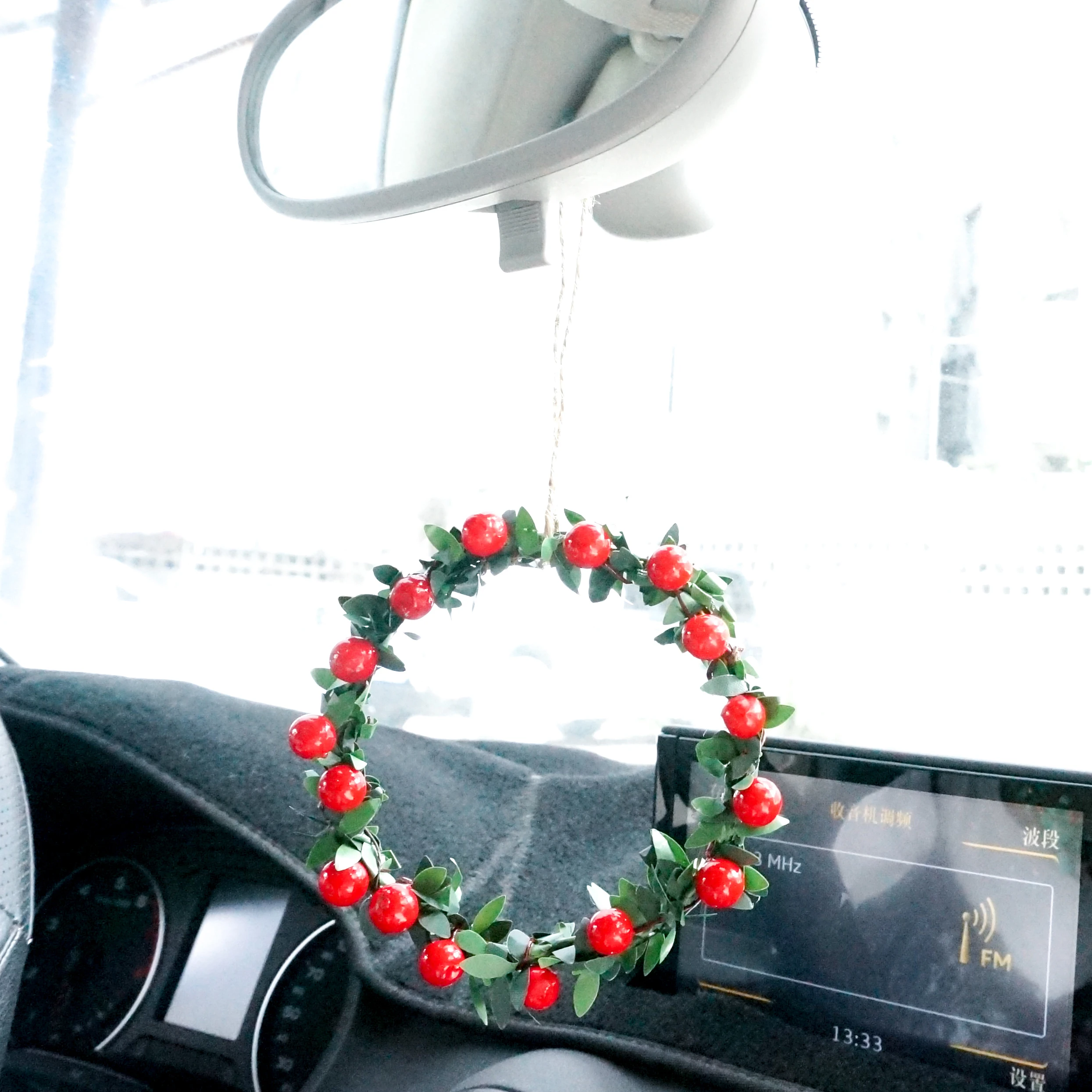 Искусственные свечи сосновые ягоды Рождественский Декор стол украшения для