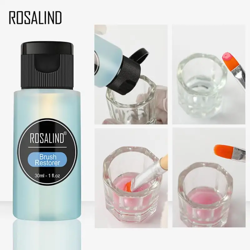 

ROSALIND HOT 30ml Nail Gel Polish Remover Fast Clean UV Gel Varnish Nail Art Varnish Acrylic Sticky Nail Polish Cleaner TSLM1
