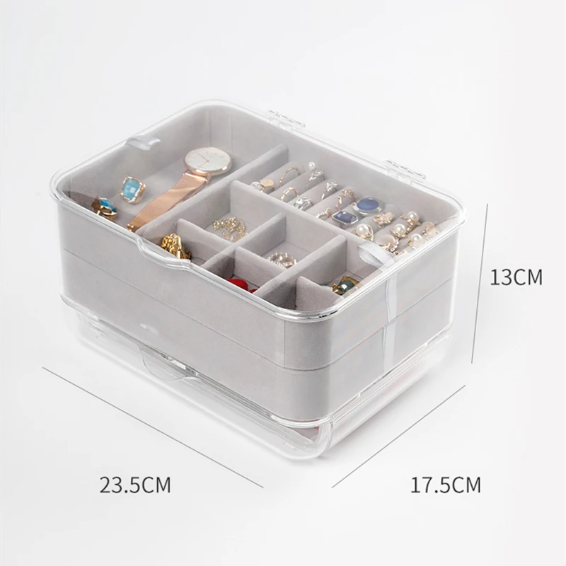 Новые ювелирные изделия ящик для хранения дома выдвижного ящика Макияж