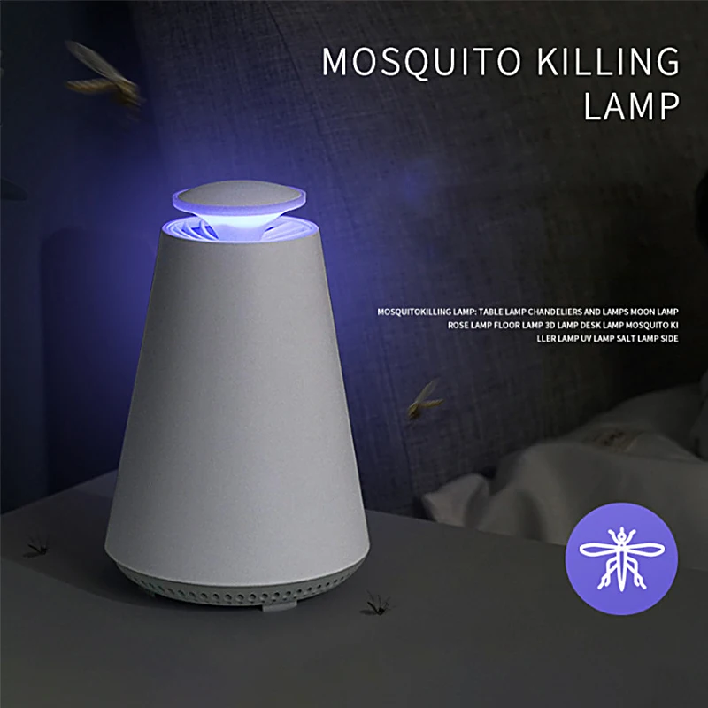 

USB Electric Mosquito Killer Lamp LED Photocatalyst Mosquito Killer Lamp Night Light Photocatalytic UV Repellent Trap Light