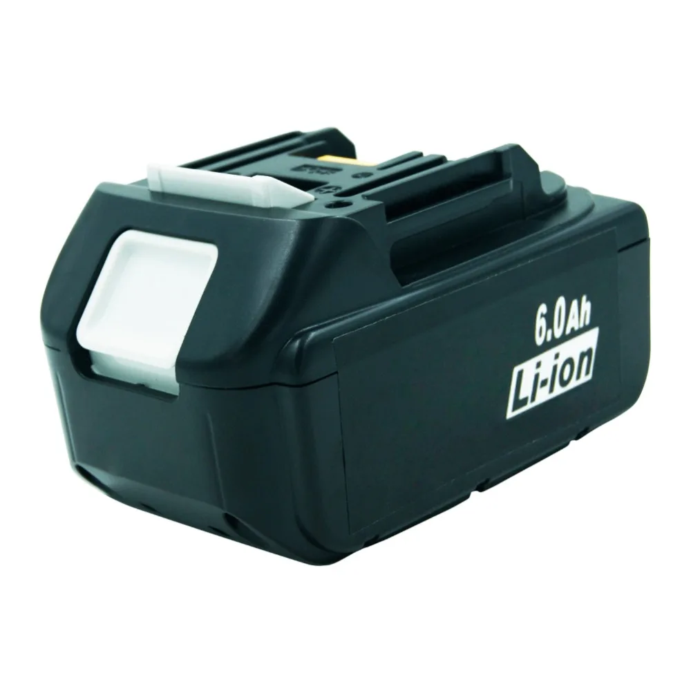 2 шт. 6000 мА/ч, BL1860 Замена для Makita 18V литий-ионный Батарея BL1830 BL1840 BL1850 BL1860B LXT400 Мощность инструменты светодиодный индикатор