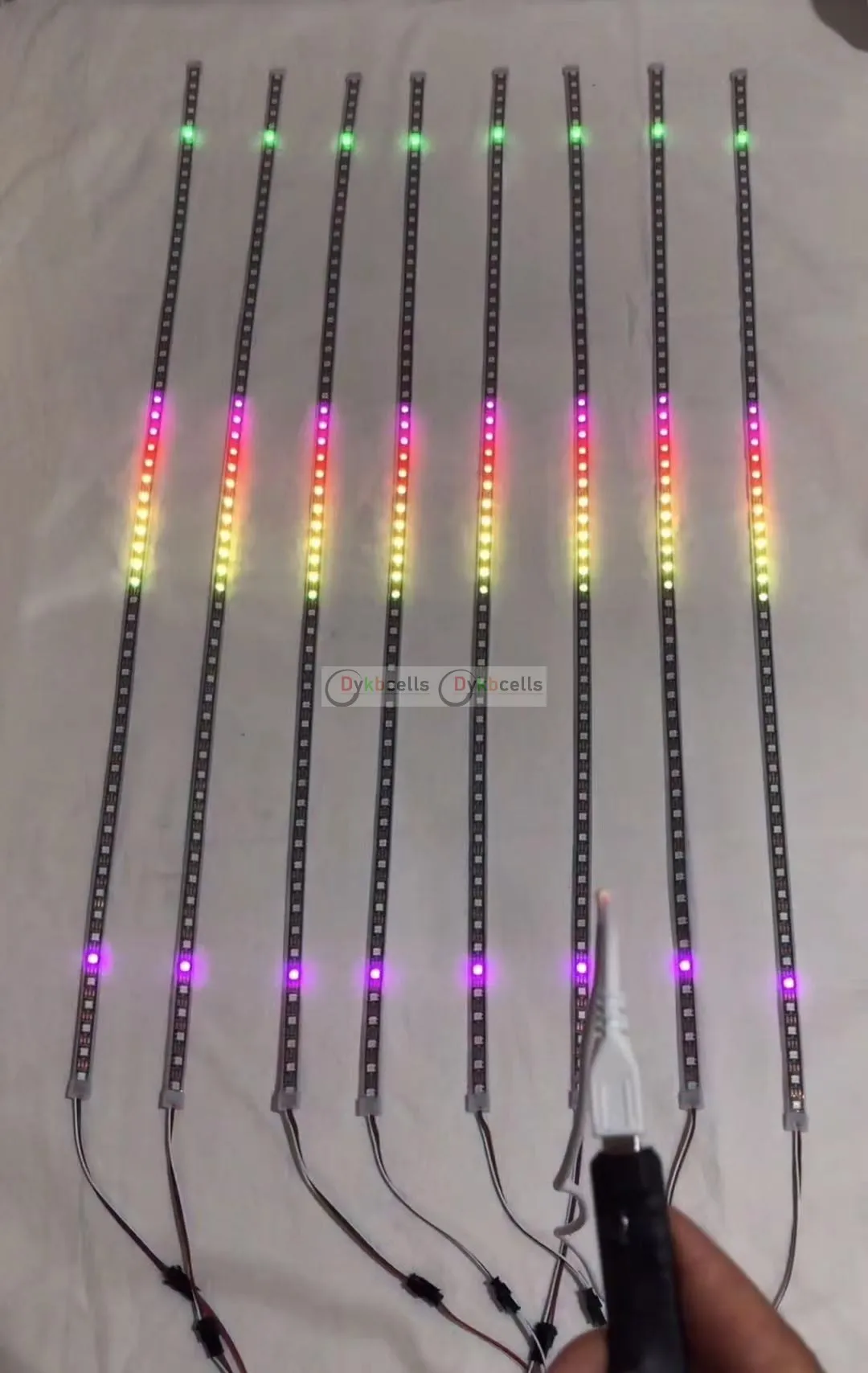 0 5 м-2 м аудио музыкальный ритм световой индикатор уровня 120 светодиодов