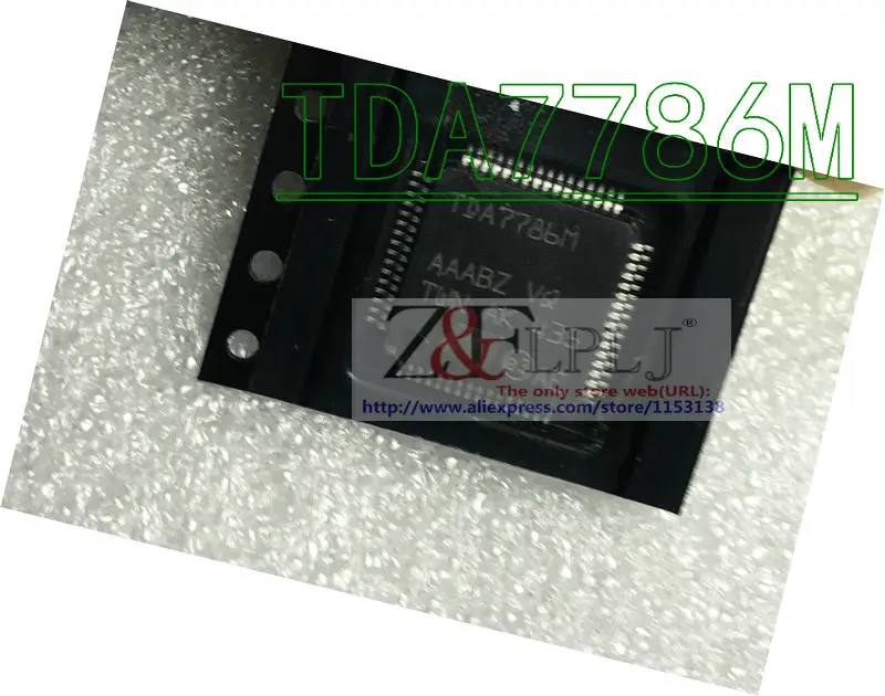Чип TDA7786 TDA 7786 / TDA7786M QFP новинка оригинал 1 шт./лот|chip|tda |
