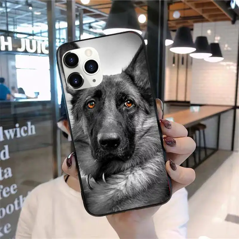 

German shepherd Phone Case for iPhone 11 12 pro XS MAX 8 7 6 6S Plus X 2020 XR Mini