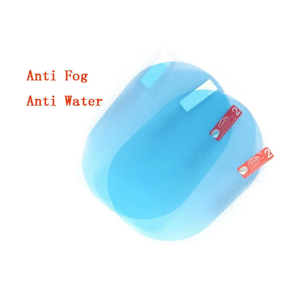 

For Car Car Anti Water Mirror Trailer 2Pcs Blue Protective Film Mirror