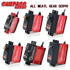 Сервопривод цифровой Surpass Hobby для радиоуправляемого автомобиля, багги, лодки, робота, 9 кг, 15 кг, 20 кг, 23 кг, 24 кг, 25 кг, 30 кг, 70 кг, металлическая шестерня, 112, 110, 18, 17, 15