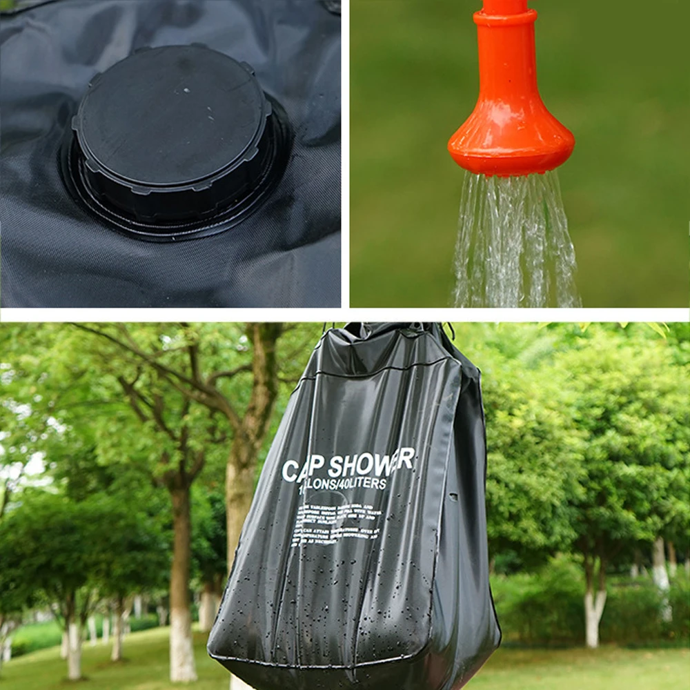 Переносная уличная сумка для горячего душа на солнечной батарее мешок кемпинга