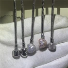 Массивная Серебристая цепочка 3 мм для браслета сделай сам, шармы, бусины, браслеты для женщин, оригинальные ювелирные изделия