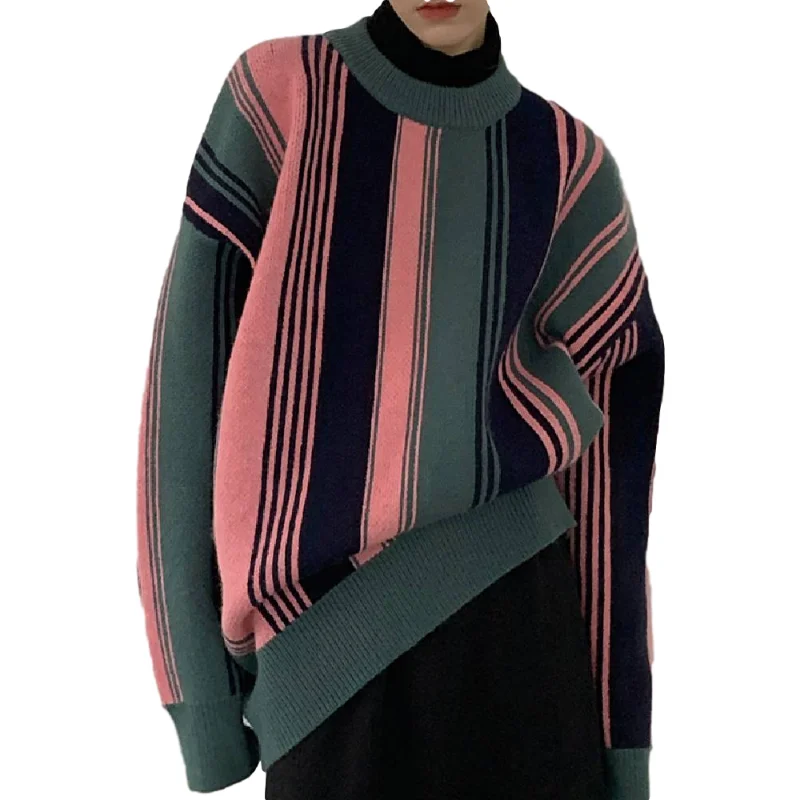 

New Female Sweater Women Winter Pullover Knitting Overszie Long Sleeve Girls Tops Loose Sweaters Knitted Outerwear Thin Sexy