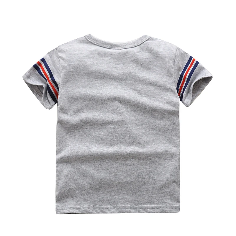 Футболка для мальчиков одежда с изображением Микки модная футболка и девочек