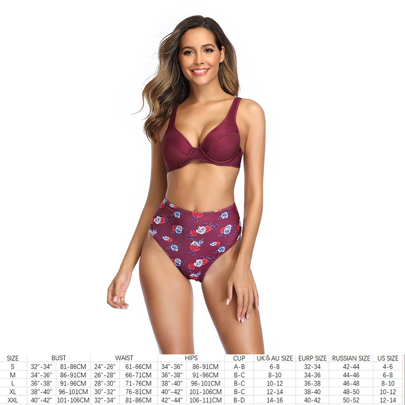 K8356 раздельный купальник женский взрослый спандекс полиэстер Новинка Высокая