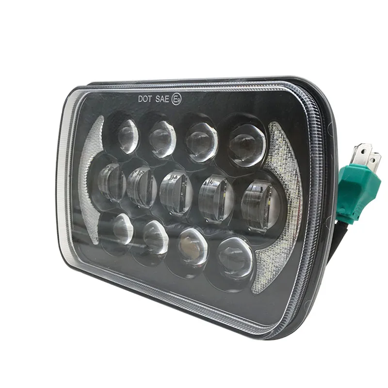 5 &quotх 7&quot светодиодные фары DRL &quotx 6x7 дюймов прямоугольный светодиодный для J eep W