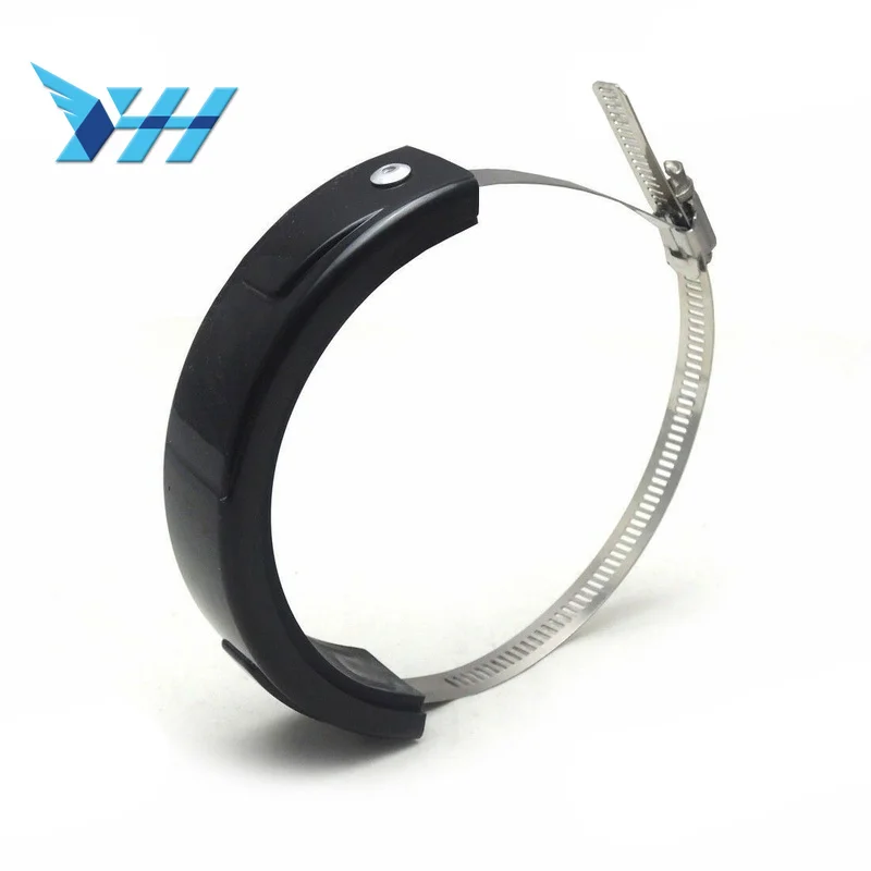 Универсальная круглая защита для выхлопных газов из нержавеющей стали может